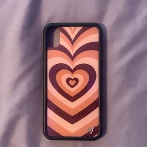 Wild flower latte love case xr